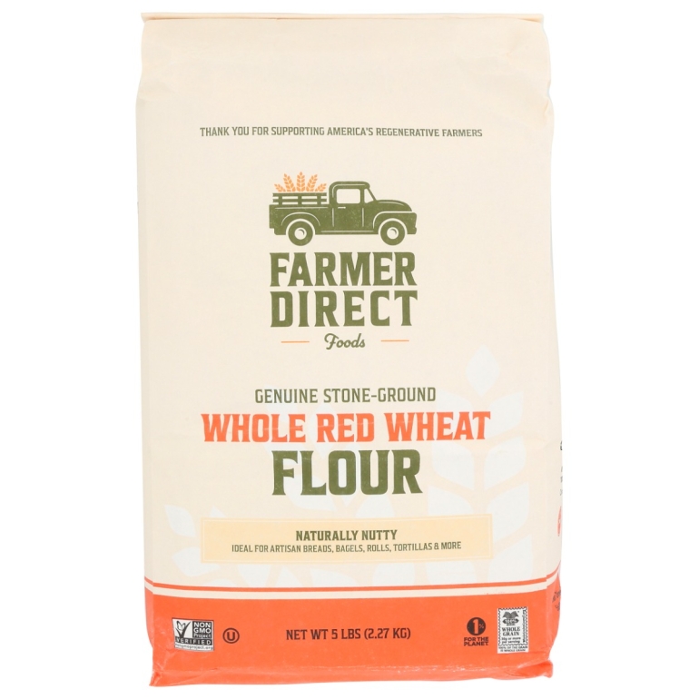 Whole Red Wheat Flour, 5 lb