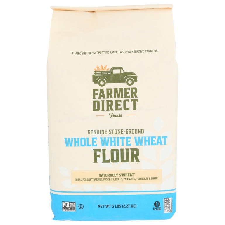 Whole White Wheat Flour, 5 lb