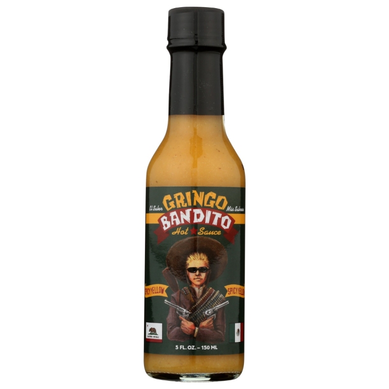 Hot Sauce Spicy Yellow, 5 fo