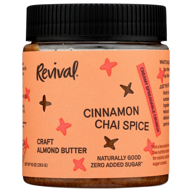 Cinnamon Chai Spice Almond Butter, 10 oz