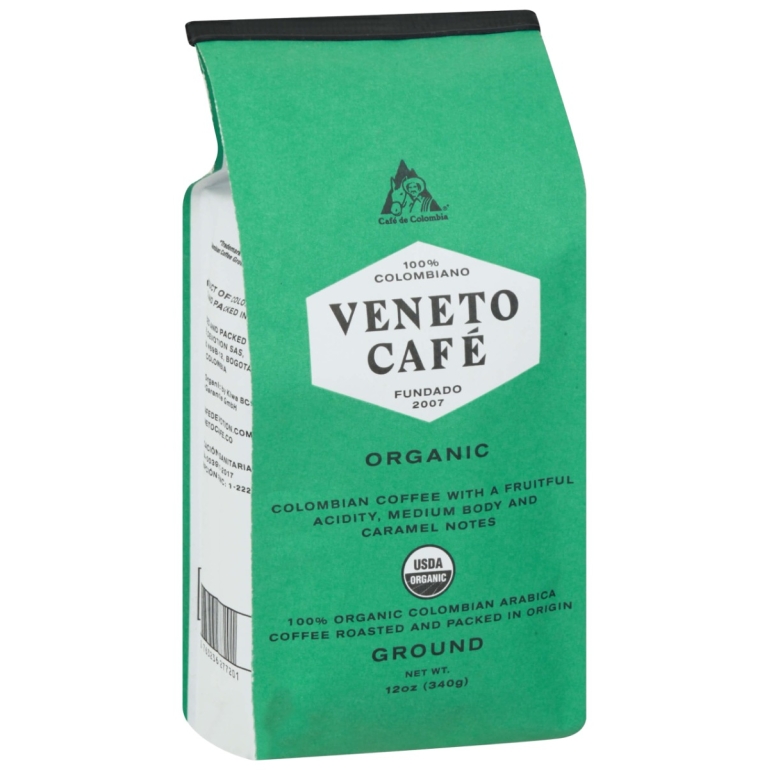 Organic Ground Coffee, 12 oz