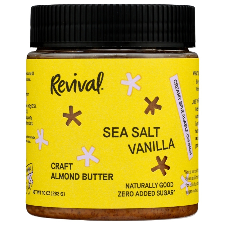Sea Salt Vanilla Almond Butter, 10 oz