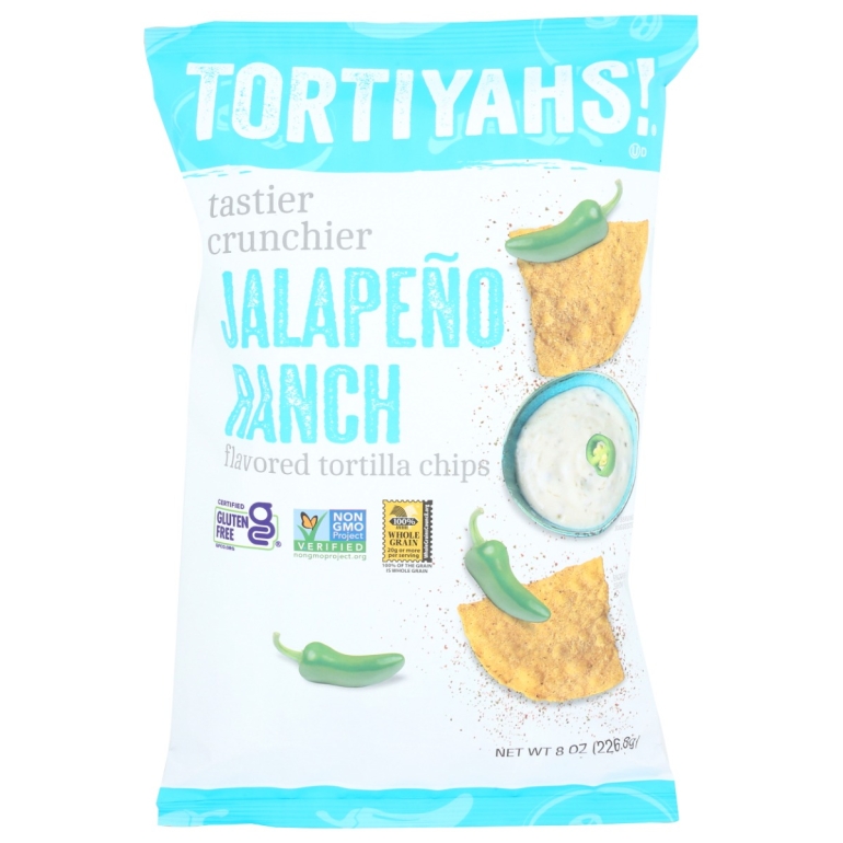 Jalapeno Ranch Tortilla Chips, 8 oz