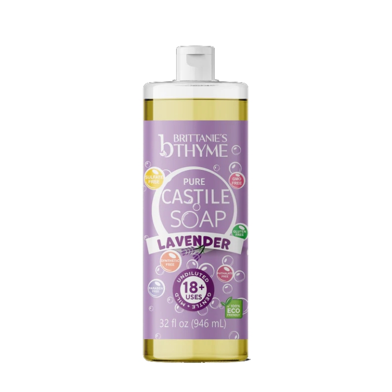 Lavender Pure Castile Liquid Soap, 32 fo