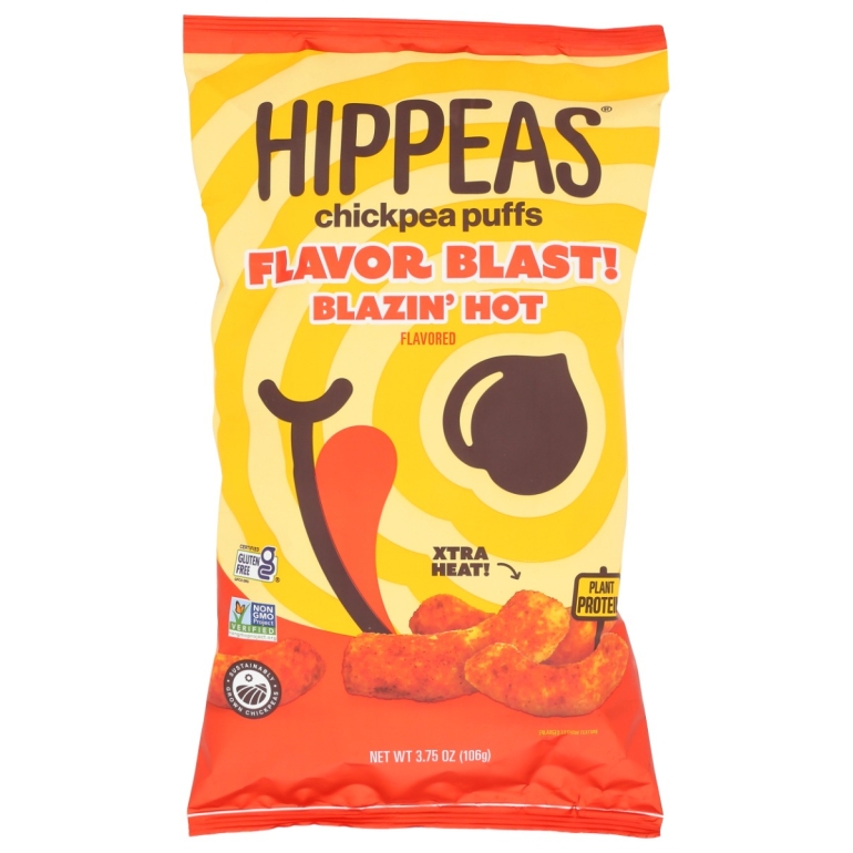 Flavor Blast Blazin' Hot Chickpea Puffs, 3.75 oz