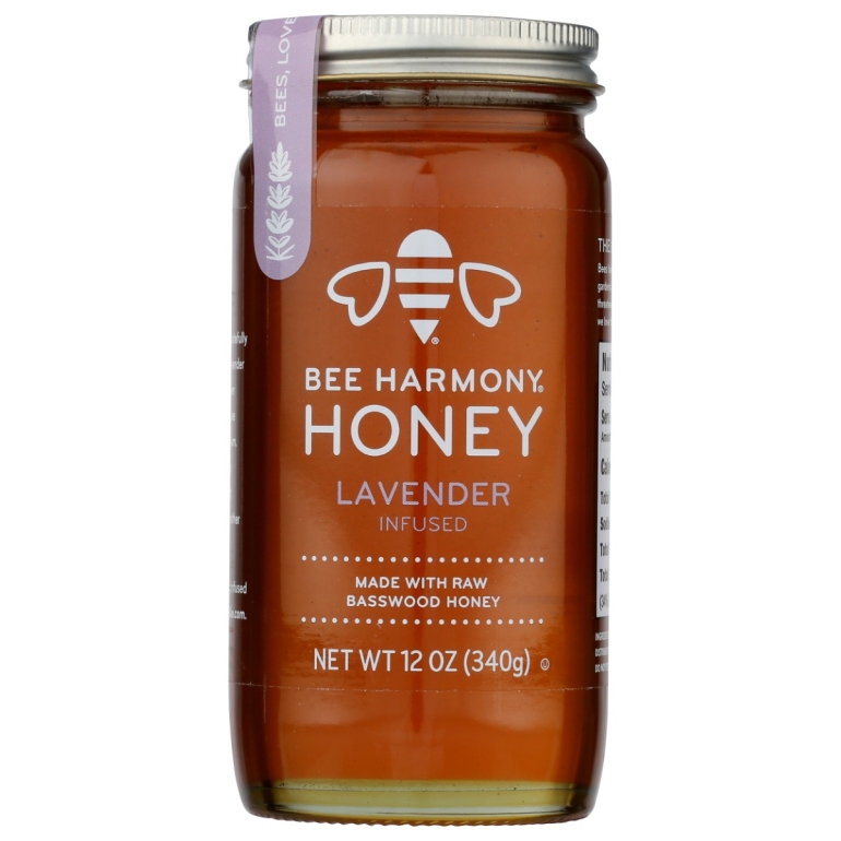 Lavender Infused Honey, 12 oz