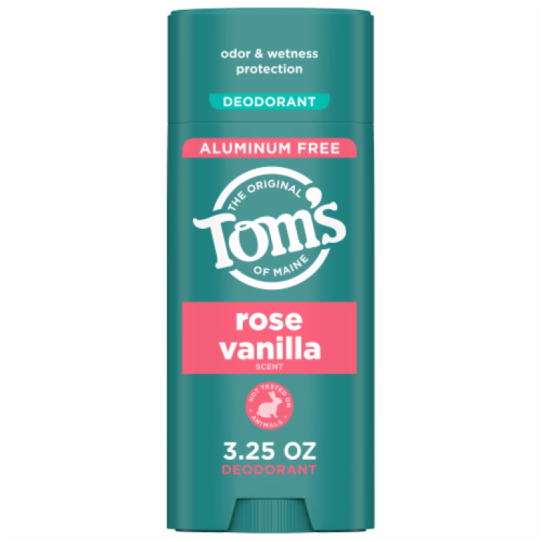 Rose Vanilla Deodorant Stick, 3.25 oz