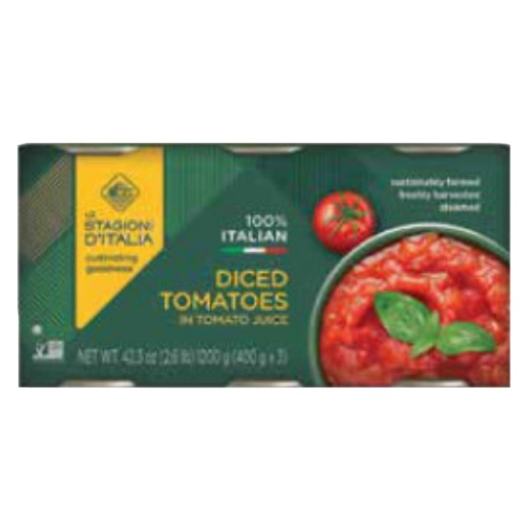 Italian Diced Tomatoes 3pk, 42.3 oz