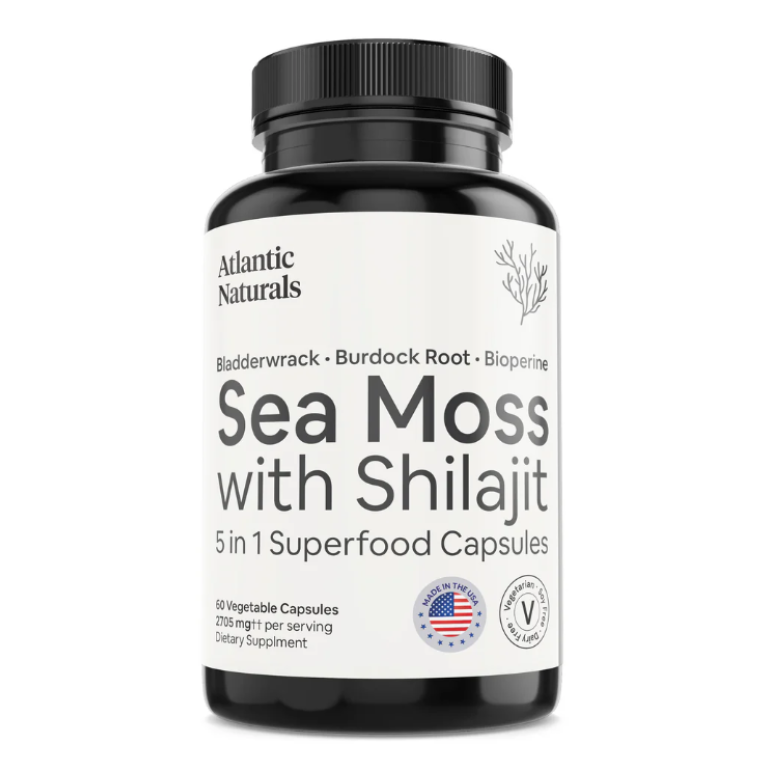 Sea Moss With Shilajit, 60 vc