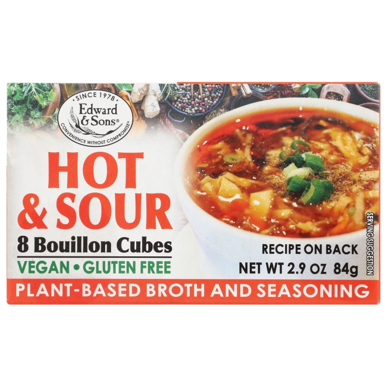 Hot and Sour Bouillon Cubes, 2.9 oz