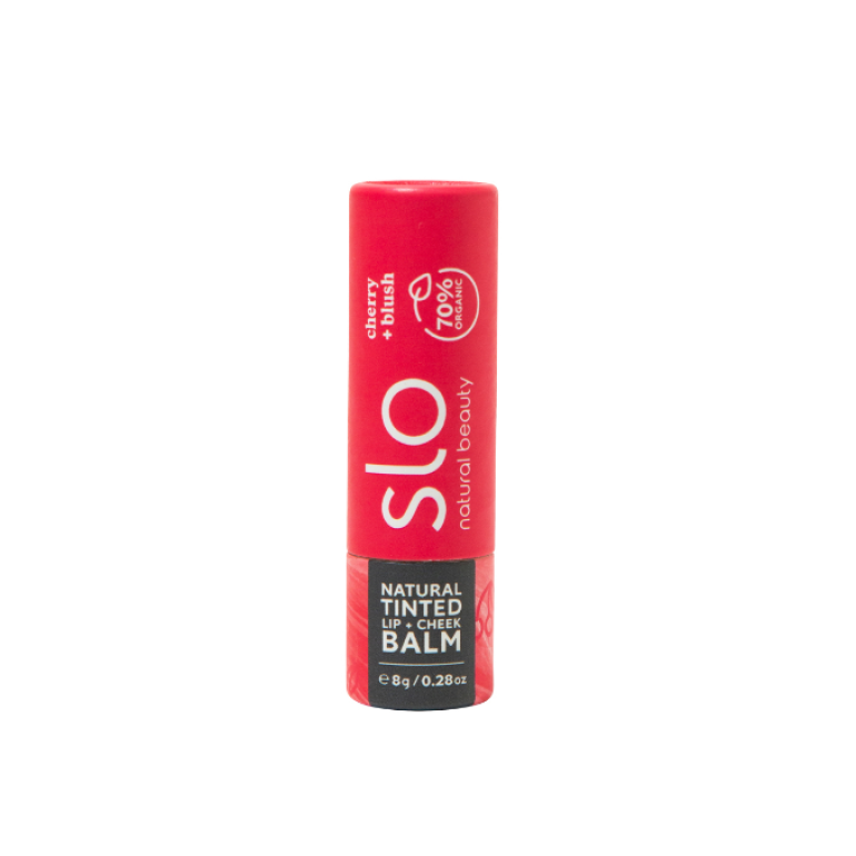 Natural Lip and Cheek Tint Cherry Blush, 0.25 oz