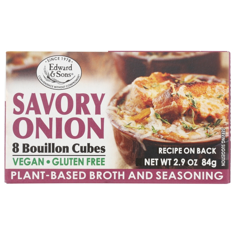 Savory Onion Bouillon Cubes, 2.9 oz