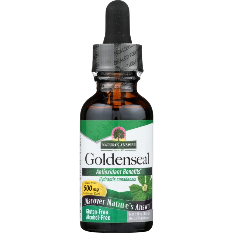 Goldenseal Root Alcohol-Free 500 mg, 1 oz