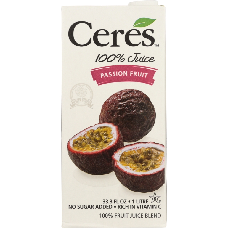 Juice Passion Fruit, 33.8 oz