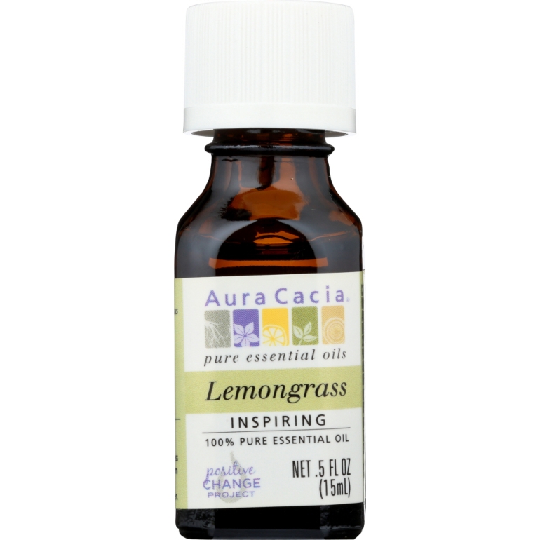 100% Pure Essential Oil Lemongrass, 0.5 Oz