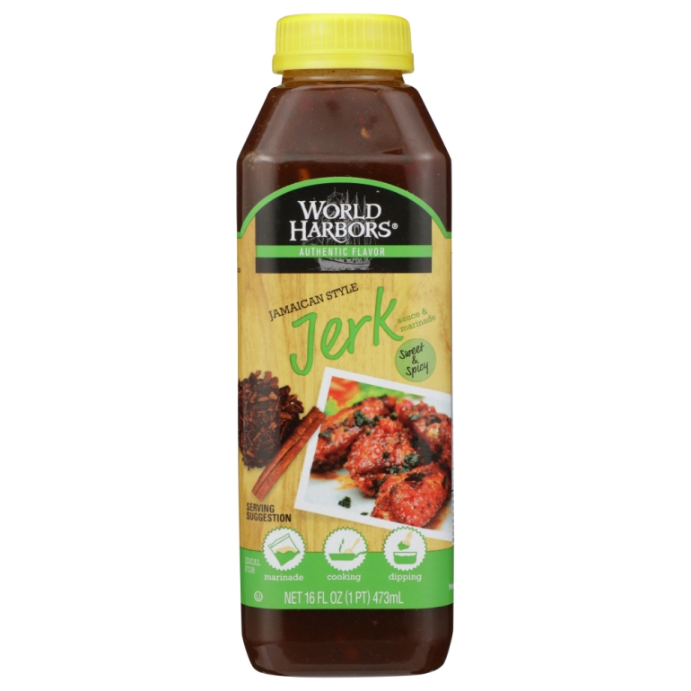Jamaican Style Jerk Marinade & Sauce, 16 Oz