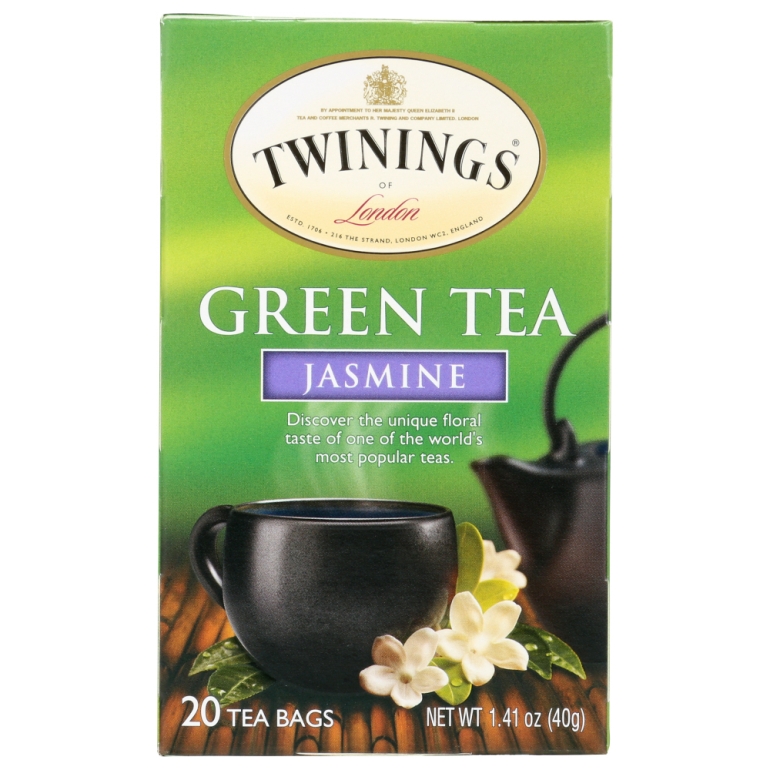 Green Tea Jasmine, 20 Tea Bags, 1.41 Oz
