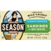 Imported Skinless & Boneless Sardines in Pure Olive Oil Salt Added, 4.375 Oz