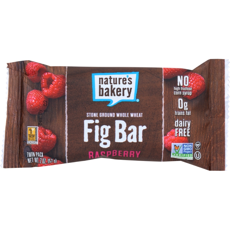 Whole Wheat Fig Bar Raspberry, 2 oz