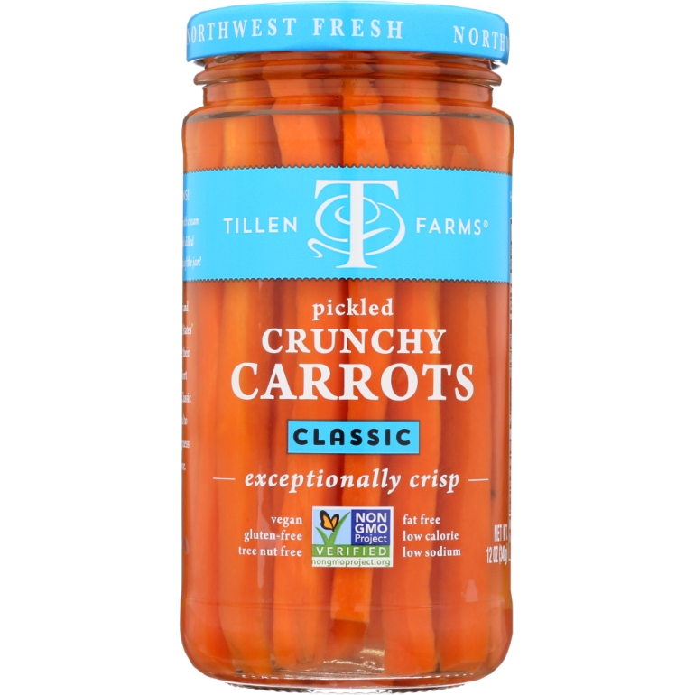 Pickled Crispy Carrots, 12 oz