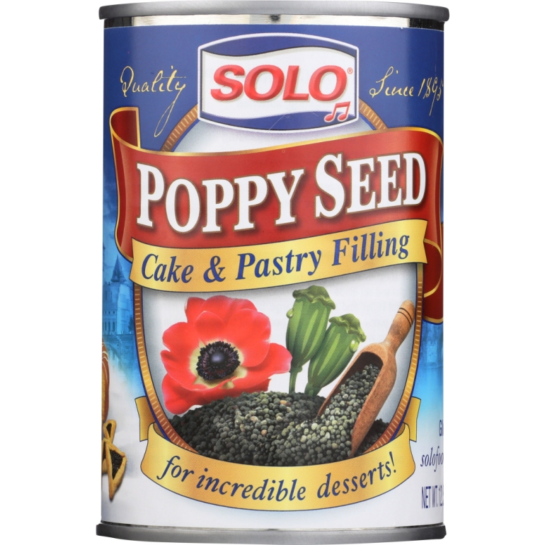 Poppy Seed Cake & Pastry Filling, 12.5 oz