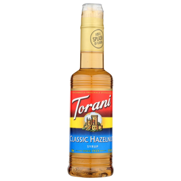 Classic Hazelnut Flavoring Syrup, 12.7 Oz