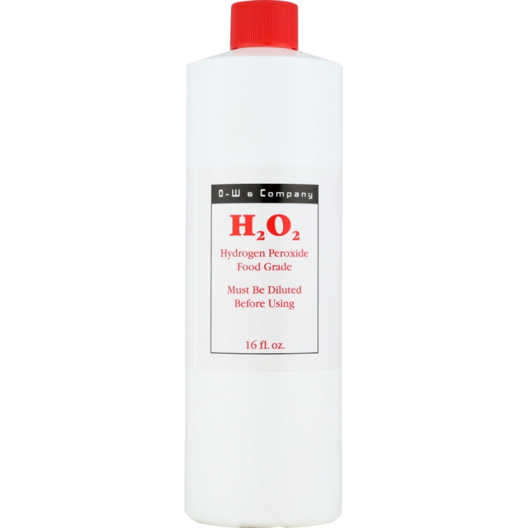 H2O2 Hydrogen Peroxide Food Grade 12%,16 oz