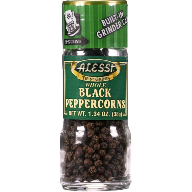 Whole Black Peppercorns, 1.34 Oz