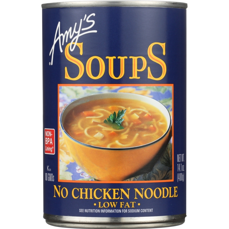 Soup Low Fat No Chicken Noodle, 14.1 oz