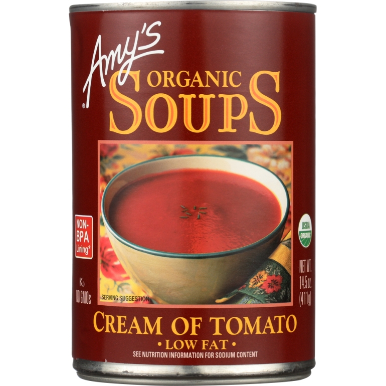 Organic Soup Low Fat Cream of Tomato, 14.5 oz