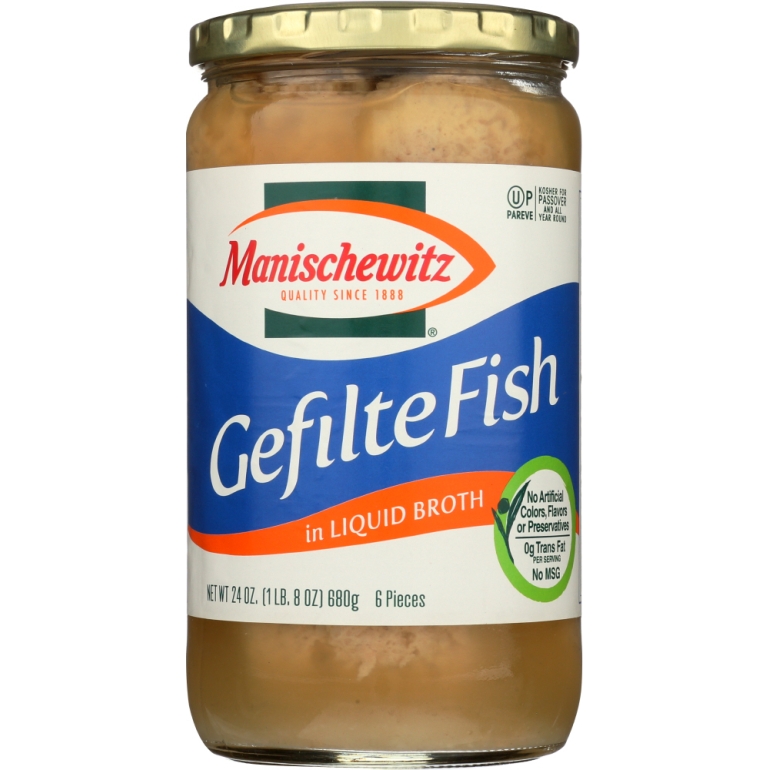 Gefilte Fish in Liquid Broth, 24 Oz