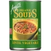 Organic Lentil Vegetable Soup, 14.5 oz