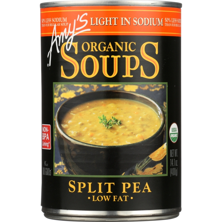 Organic Soup Low Fat Light In Sodium Split Pea, 14.1 oz