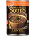 Organic Soup Lentil Light In Sodium, 14.5 oz
