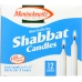 Shabbat Candles, 12 ct