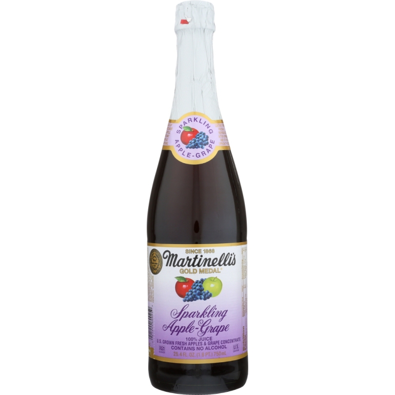 Sparkling Juice Apple-Grape, 25.4 oz