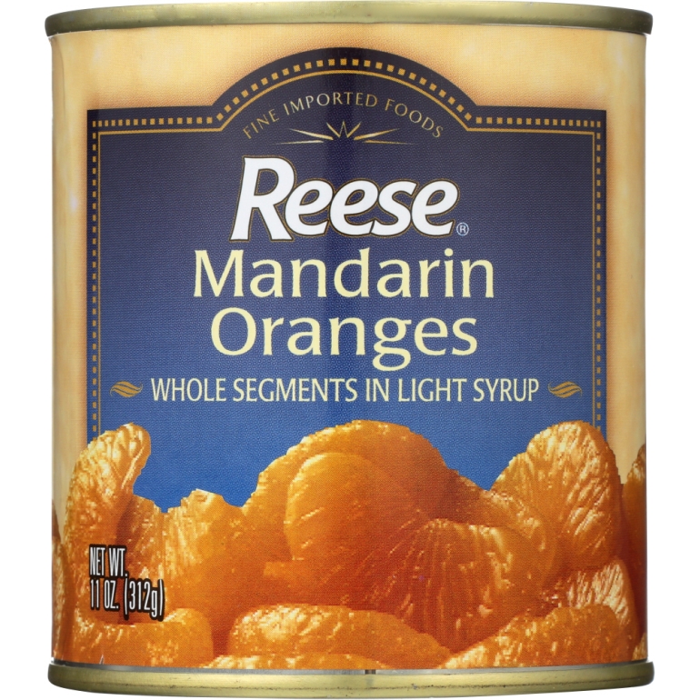 Mandarin Oranges Whole Segments In Light Syrup, 11 oz