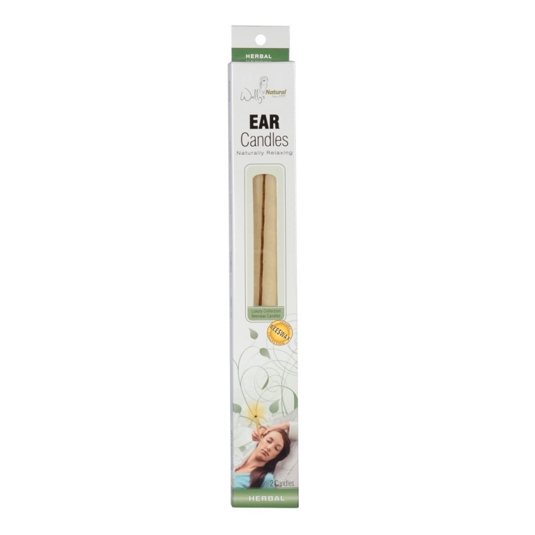 Herbal Beeswax Ear Candles, 2 Candles