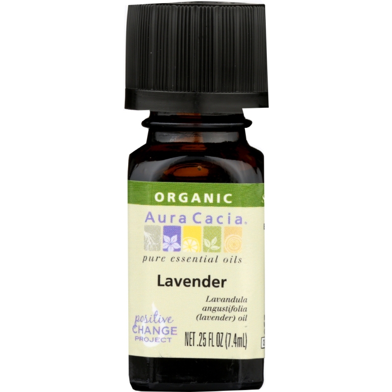 Organic Lavender Essential Oil, 0.25 oz