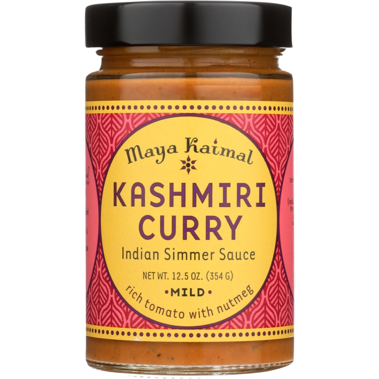 Indian Simmer Sauce Kashmiri Curry Mild, 12.5 oz