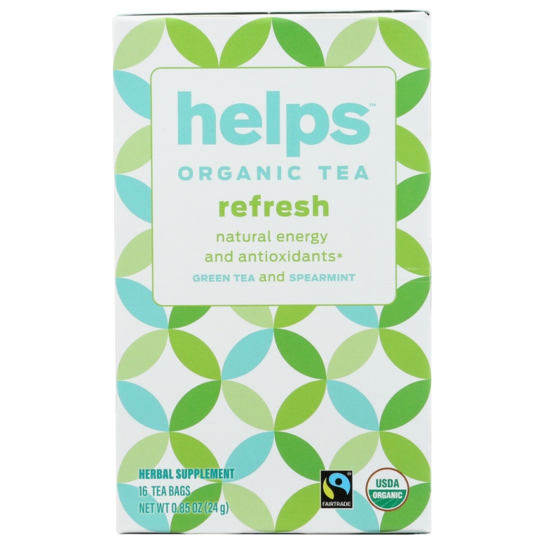 Tea Refresh Organic, 16 BG