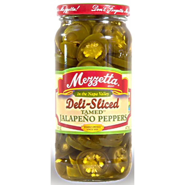 Deli-Sliced Tamed Jalapeño Peppers, 16 oz