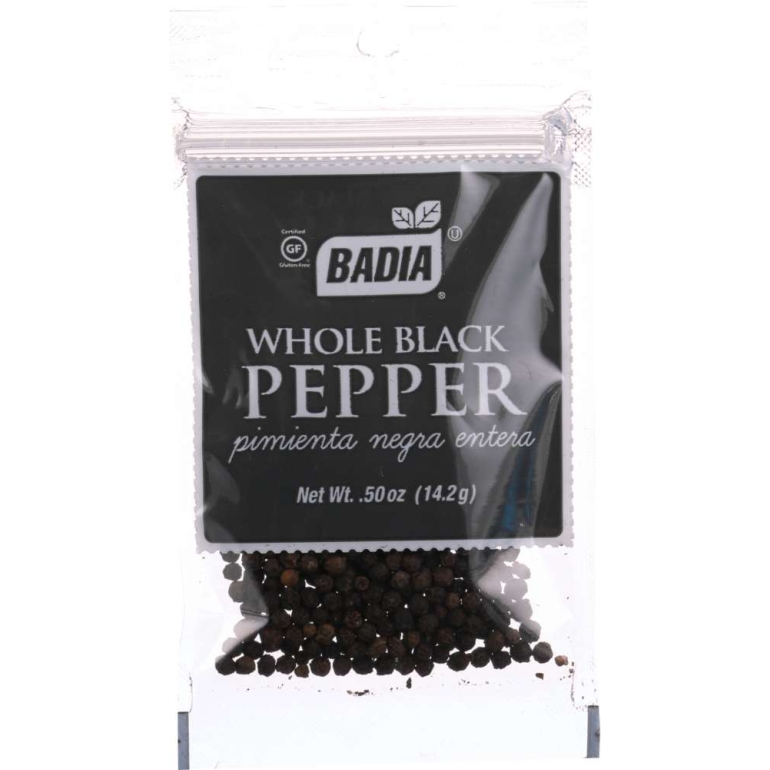 Whole Black Pepper, 0.5 oz