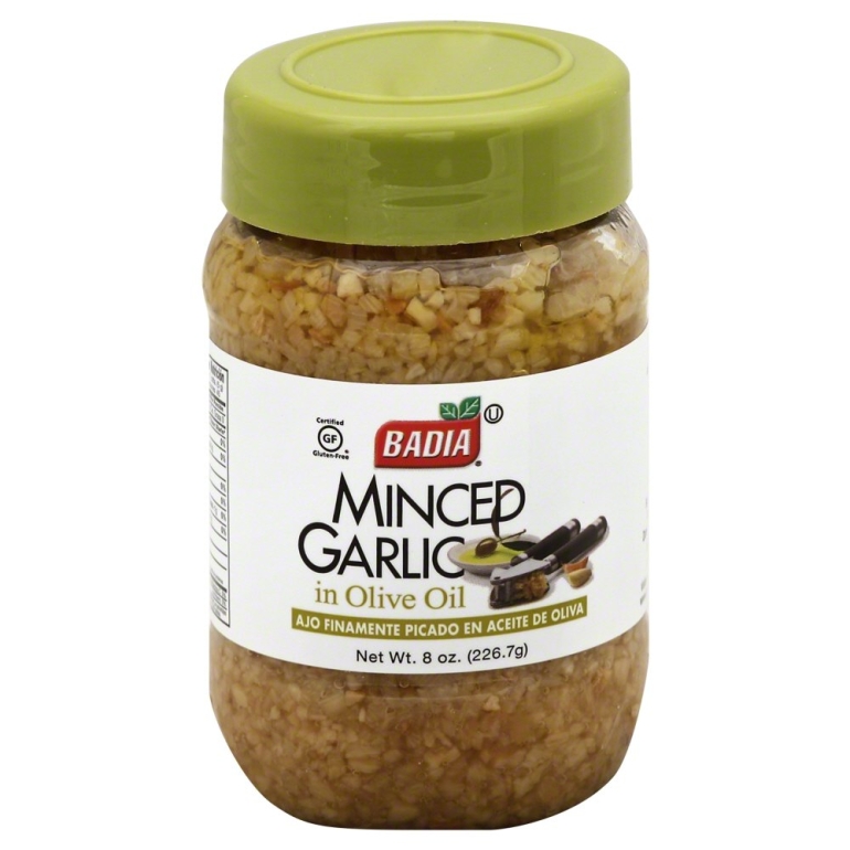 Garlic Minced in Oil, 8 Oz