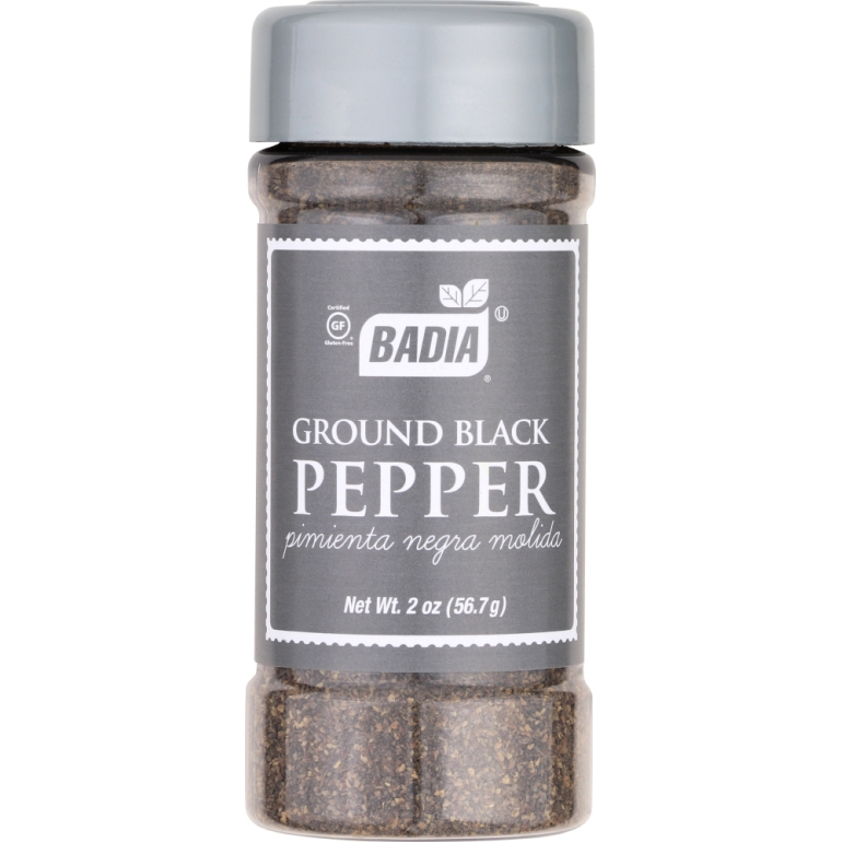 Ground Black Pepper, 2 Oz