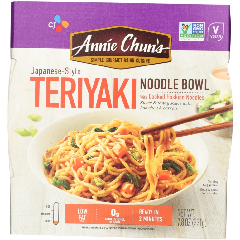 Teriyaki Noodle Bowl Mild, 7.8 Oz