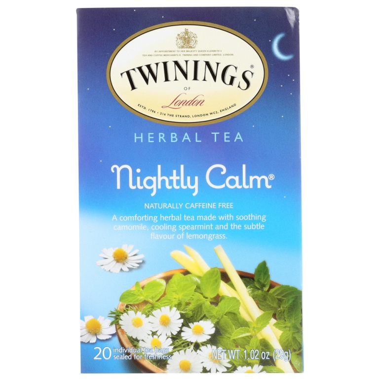 Herbal Tea Bedtime Blend Naturally Caffeine Free 20 bag, 1.02 oz