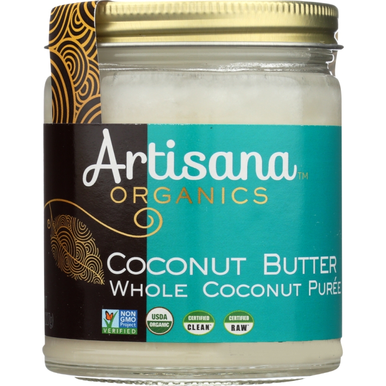 Organic Raw Coconut Butter, 8 oz