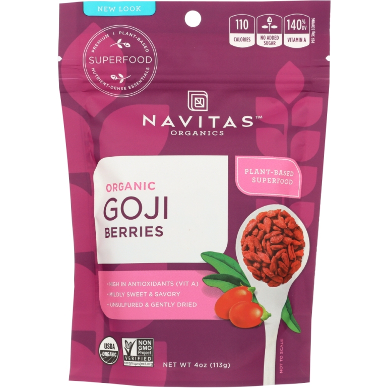 Organic Goji Berries, 4 Oz