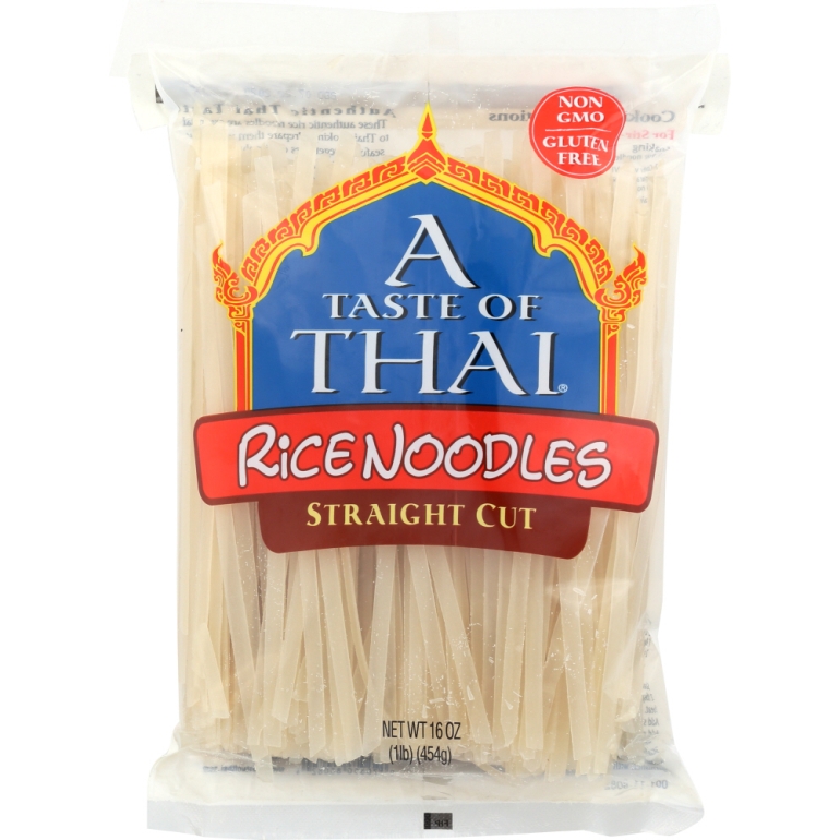 Rice Noodles Straight Cut Gluten Free, 16 oz